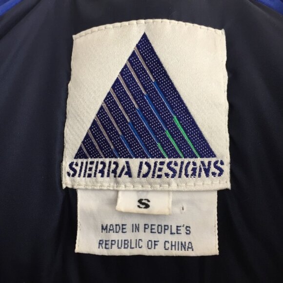 SOLD Vintage Vest Puffy Sierra Designs Blue Small - Picture 5 of 8